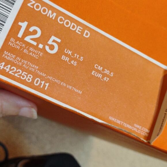 Nike Zoom Football Cleats Size 12.5 - Picture 5 of 5